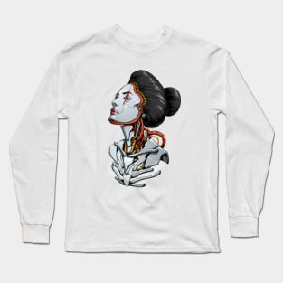 Mecha Geisha Long Sleeve T-Shirt